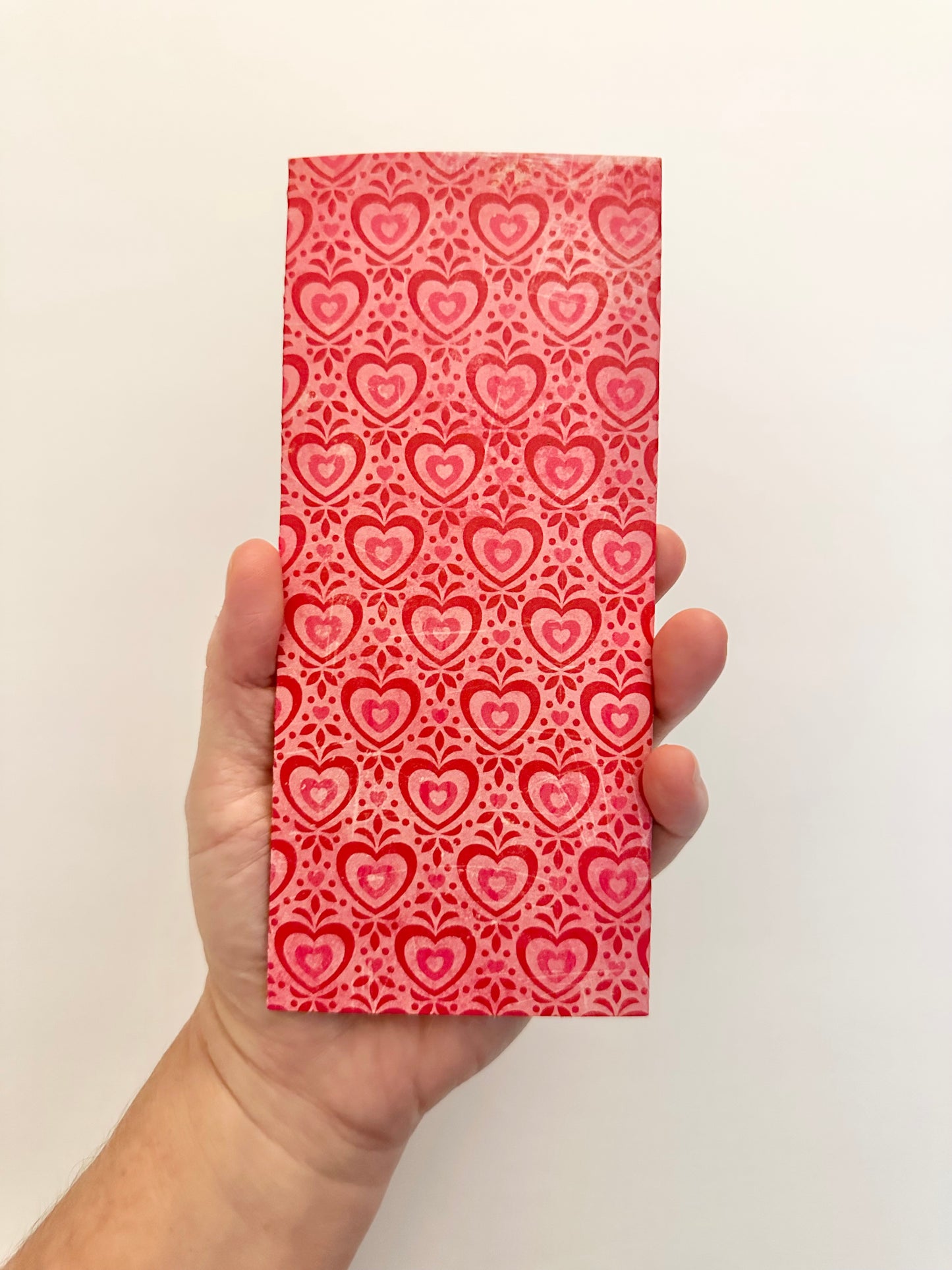 Elegant Red Gift Envelope – Perfect for Her | Money Holder, Check Sleeve, Love Gift