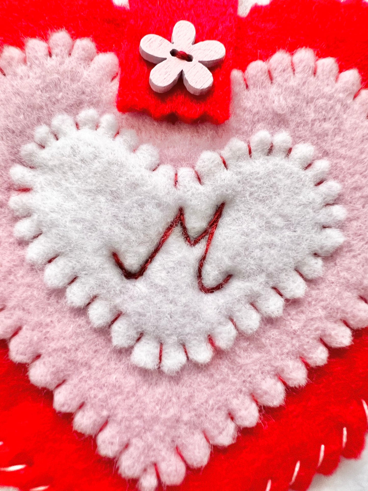 Christmas Felt Gift Bag, Gift for Her, Valentine for Child, Children’s Valentine